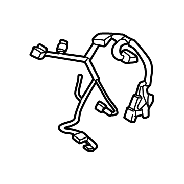56190CVBC0 Kia Extension Wire Left Hand Illustration 1 of 1