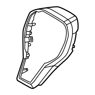Kia 56171GG100WK MAIN BEZEL 56171GG100WK Kia MAIN BEZEL Illustration 1 of 1