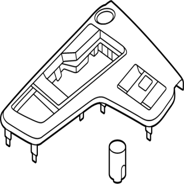 Kia 84651P1AA0CYP COVER-CONSOLE UPR 84651P1AA0CYP Kia COVER-CONSOLE UPR Illustration 1 of 1