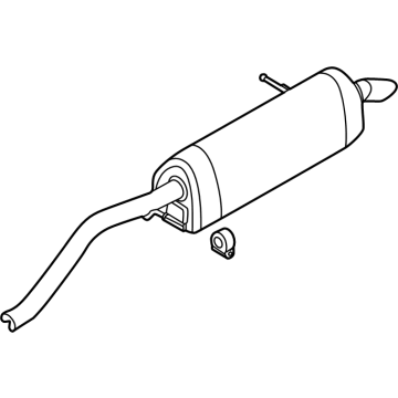 Kia K4 Muffler - 28710GG310