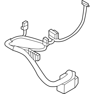 84624R0300 Kia Console Wiring Assembly Illustration 1 of 1