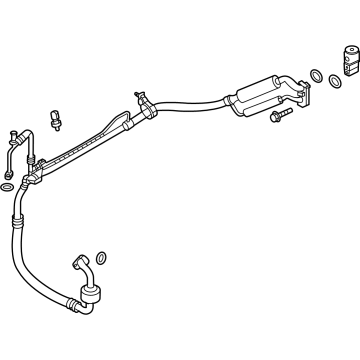 97777L2DE0 Kia TUBE-SUCTION & LIQUI Illustration 1 of 1