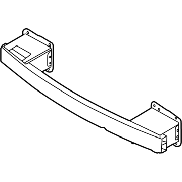Kia 64900XG000 Front Bumper Beam Complete 64900XG000 Kia Front Bumper Beam Complete Illustration 1 of 1