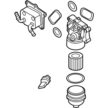 263A02J350 Kia FILTER MODULE ASSY-O Illustration 1 of 1