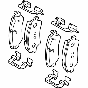 Kia EV9 Brake Pad Set - 58101DOA00