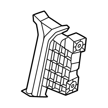 Kia 82550DO000 CHANNEL ASSY-FRONT D 82550DO000 Kia CHANNEL ASSY-FRONT D Illustration 1 of 1