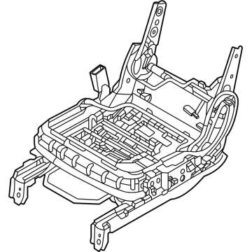 Kia 89500P2DB0GYT Rear Seat Track Assembly Left Hand 89500P2DB0GYT Kia Rear Seat Track Assembly Left Hand Illustration 1 of 1