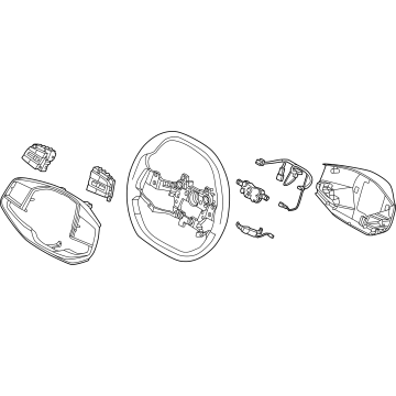 Kia K4 Steering Wheel - 56100GG110RBQ