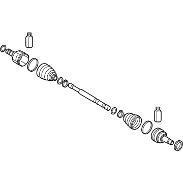 2025 Kia Niro Axle Shaft - 49500AT010