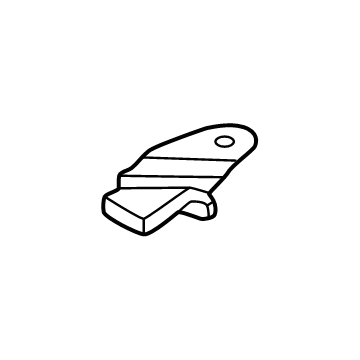 92157R0720 Kia Head Lamp Mounting Support Bracket Illustration 1 of 1