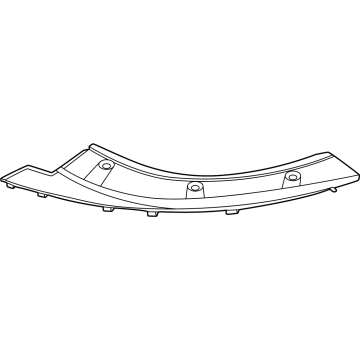 92158R0700 Kia Head Lamp Mounting Support Bracket Illustration 1 of 1