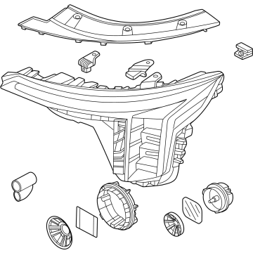 2025 Kia Carnival Headlight - 92102R0740