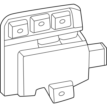 Kia 99140CV600 Rear Corner Radar Unit Assembly 99140CV600 Kia Rear Corner Radar Unit Assembly Illustration 1 of 1