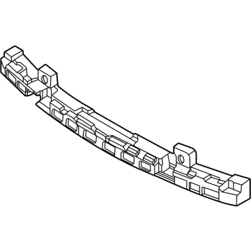 86529P2510 Kia Front Bumper License Plate Moulding Illustration 1 of 1
