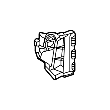 Kia 865C1P2500 COVER-AIR DUCT,LH 865C1P2500 Kia COVER-AIR DUCT,LH Illustration 1 of 1