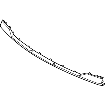 86577P2600 Kia Front Bumper Skid Plate Illustration 1 of 1
