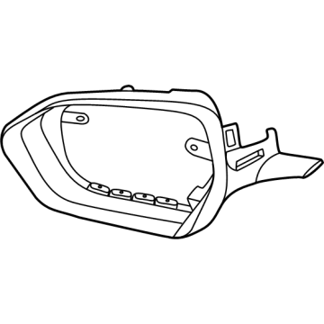 Kia K4 Mirror Cover - 87625GGBA0