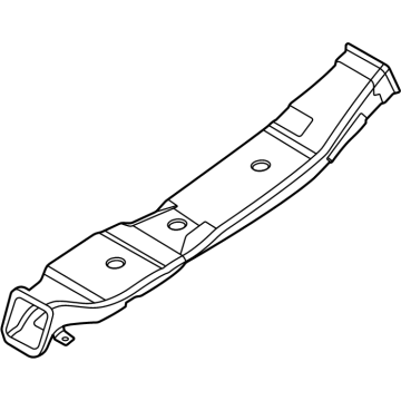 Kia 97010L2AA0 DUCT ASSY-REAR A/VEN 97010L2AA0 Kia DUCT ASSY-REAR A/VEN Illustration 1 of 1