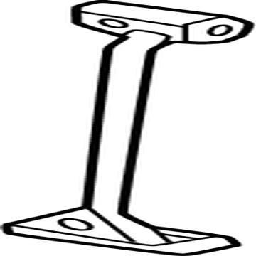 86555P1500 Kia REINF ASSY-FR BUMPER Illustration 1 of 1