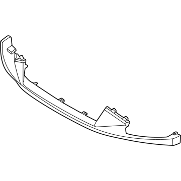 Kia 86512XG000BKL Front Bumper Cover Lower 86512XG000BKL Kia Front Bumper Cover Lower Illustration 1 of 1