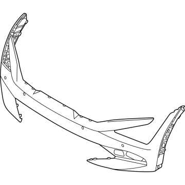 Kia 86510XG000 COVER-FR BUMPER,UPR 86510XG000 Kia COVER-FR BUMPER,UPR Illustration 1 of 1