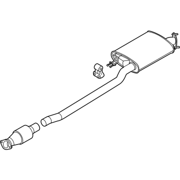 2025 Kia Telluride Muffler - 28600S9480