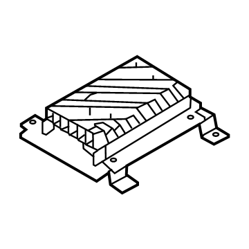 Kia 96370P2250 EXTERNAL AMP ASSY 96370P2250 Kia EXTERNAL AMP ASSY Illustration 1 of 1