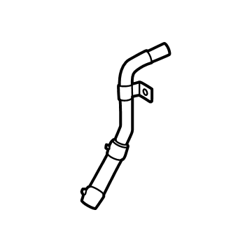 25446ES000 Kia PIPE ASSY-WATER Illustration 1 of 1