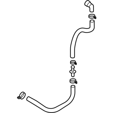 25436ES000 Kia HOSE ASSY-INVERTER R Illustration 1 of 1