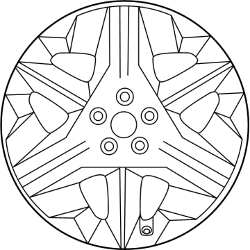 52910XG600 Kia Aluminium Wheel Assembly Illustration 1 of 1
