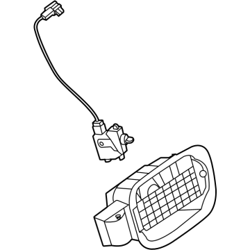 Kia Sorento Fuel Filler Housing - 81595P4500