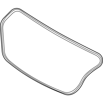 Kia 81061L2500 W/STRIP-TRUNK LID OP 81061L2500 Kia W/STRIP-TRUNK LID OP Illustration 1 of 1