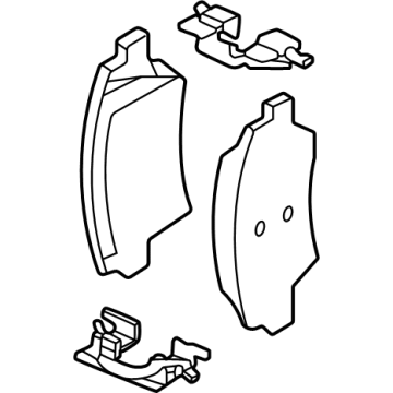 Kia EV9 Brake Pad Set - 58302DOA00