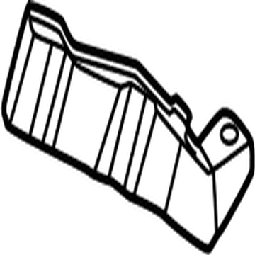 86552DO000 Kia Front Bumper Side Bracket Illustration 1 of 1