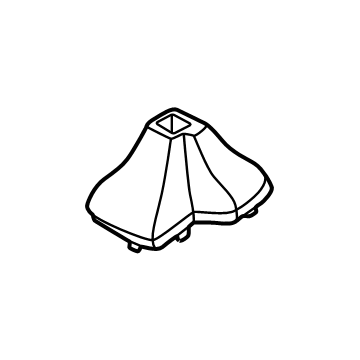 Kia 84633R0100 BOOT ASSY-SHIFT LEVE 84633R0100 Kia BOOT ASSY-SHIFT LEVE Illustration 1 of 1