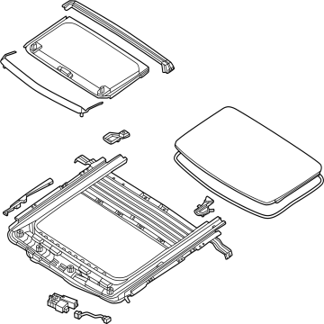 Kia EV9 Sunroof - 81600XA000EMA