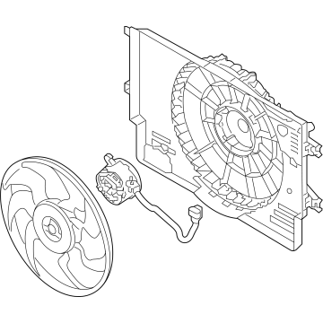 Kia EV9 A/C Condenser Fan - 25380DO000