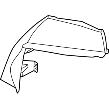 92421L2500 Kia Rear Combination Flange Cover Illustration 1 of 1