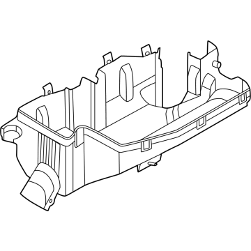 919B5DO000 Kia LOWER COVER-ENGINE R Illustration 1 of 1