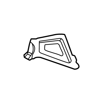 Kia 66325DO000 REINF-FENDER RR UPR 66325DO000 Kia REINF-FENDER RR UPR Illustration 1 of 1