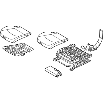 Kia K4 Seat Cushion - 88100GG280D3R