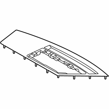 Kia 84775XG000CGR COVER ASSY-HEAD UP D 84775XG000CGR Kia COVER ASSY-HEAD UP D Illustration 1 of 1