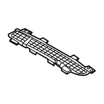 97343XG000CGR Kia NOZZLE ASSY-DEFROSTE Illustration 1 of 1