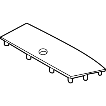 Kia 84715P2AA0WK Center Speaker Grille Assembly 84715P2AA0WK Kia Center Speaker Grille Assembly Illustration 1 of 1