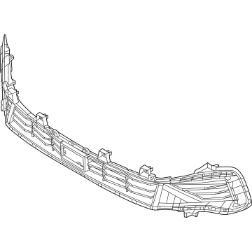Kia 86531L2AA0 Front Bumper Grille 86531L2AA0 Kia Front Bumper Grille Illustration 1 of 1