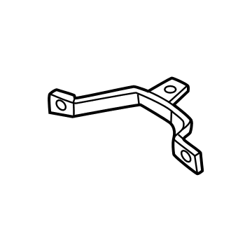 Kia 865E5L2AA0 BRACKET-FR BUMPER WI 865E5L2AA0 Kia BRACKET-FR BUMPER WI Illustration 1 of 1