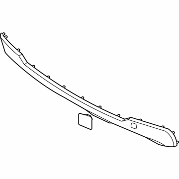 Kia 86670P2600 SKID PLATE ASSY-RR B 86670P2600 Kia SKID PLATE ASSY-RR B Illustration 1 of 1