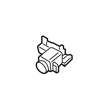 Kia 99250P2050 Front View Camera Unit Assembly 99250P2050 Kia Front View Camera Unit Assembly Illustration 1 of 1