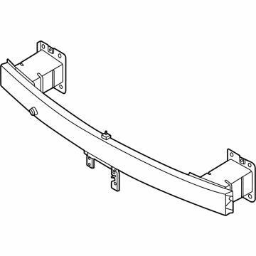 Kia 64900L2600 Front Bumper Beam Complete 64900L2600 Kia Front Bumper Beam Complete Illustration 1 of 1