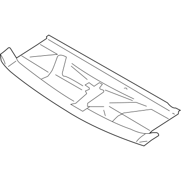Kia 86390P2500 COVER ASSY-RADIATOR 86390P2500 Kia COVER ASSY-RADIATOR Illustration 1 of 1